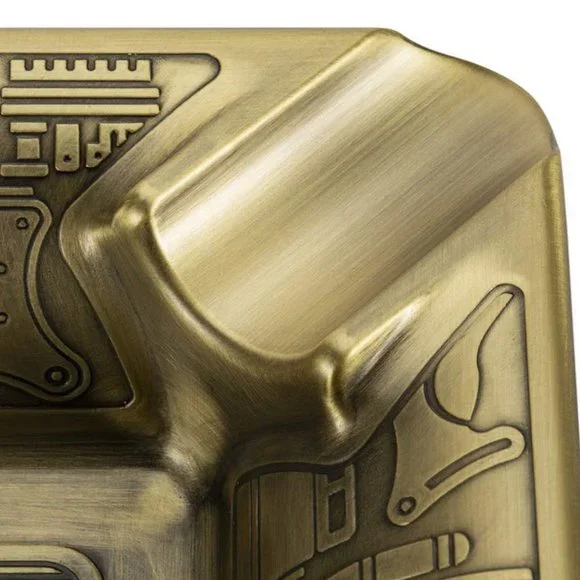 Large metal Alloy Cigar ashtray